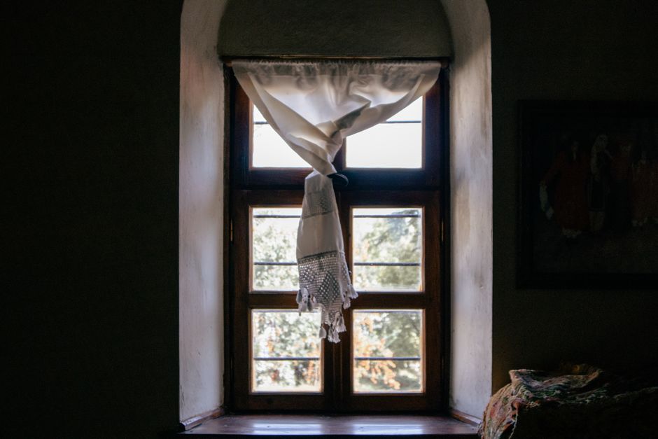 Sunlight shining brightly through a modern energy efficient window